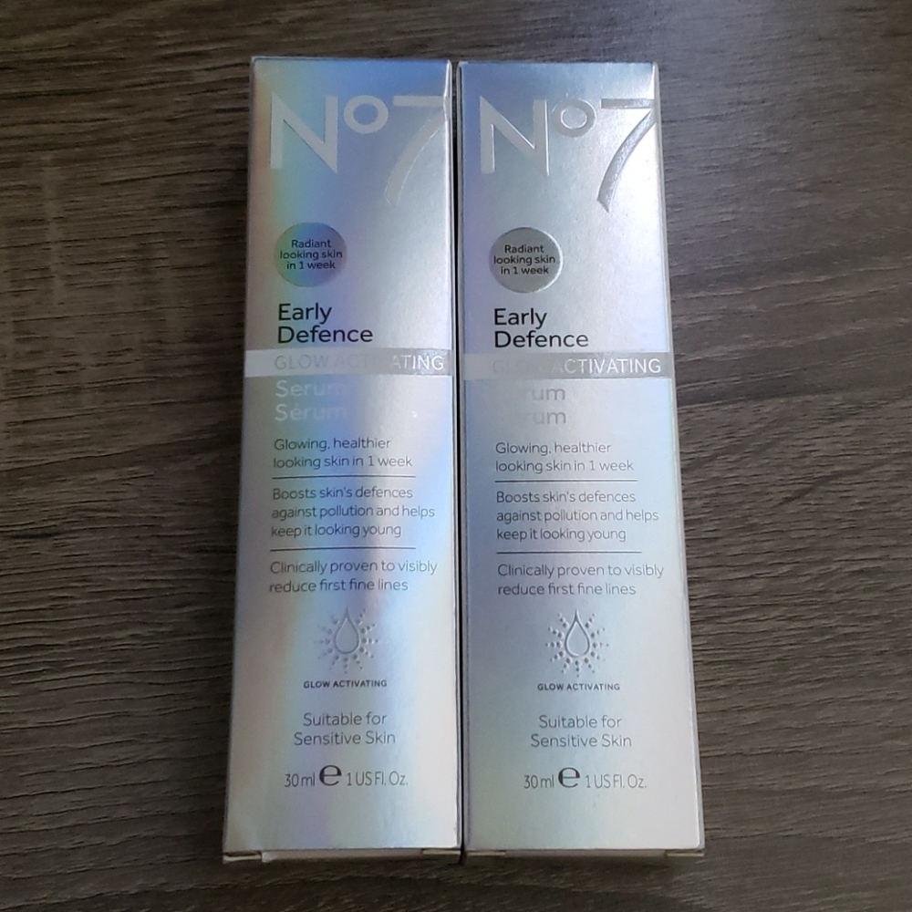 2 pack N°7 Early Defense Glow Activating Serum